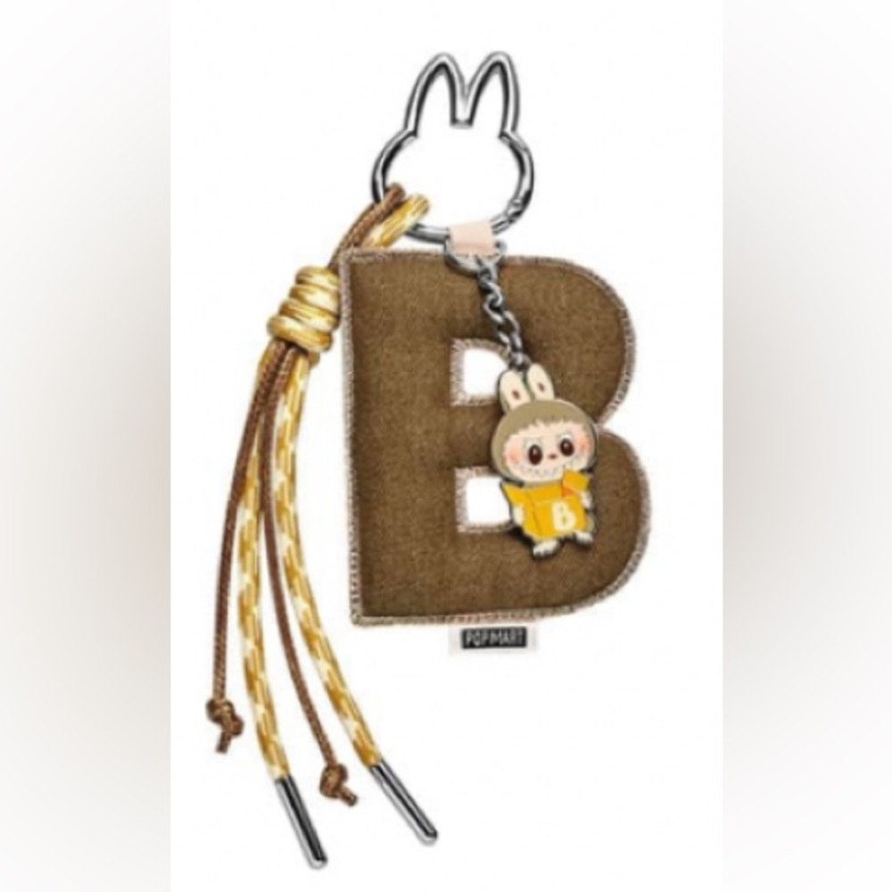 Labubu letter pendant B